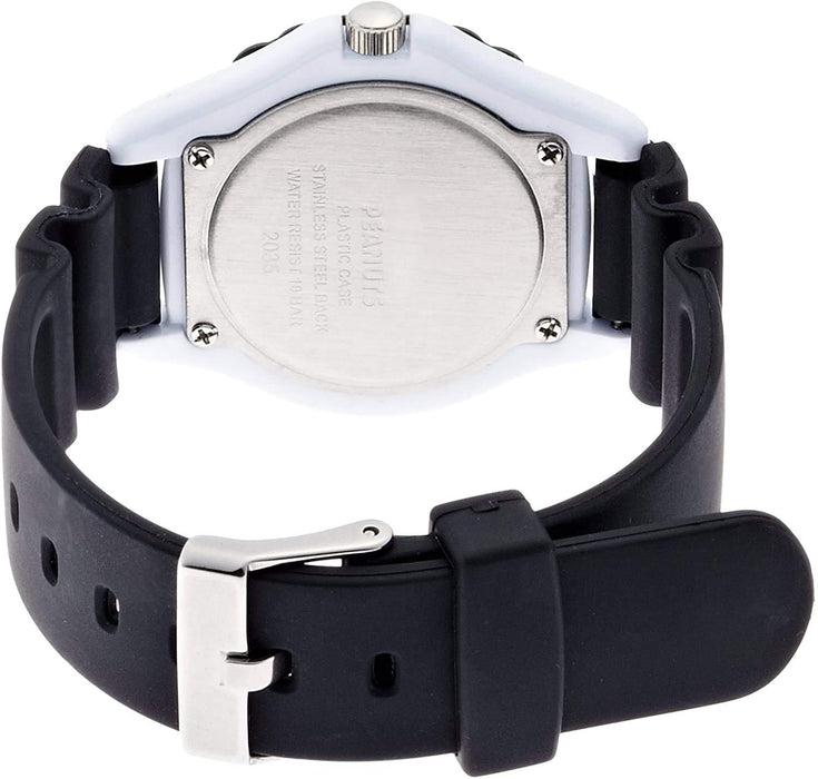 Citizen Q&Q Peanuts Snoopy AA96-0016 Watch Analog White x Black Polyurethane NEW_3