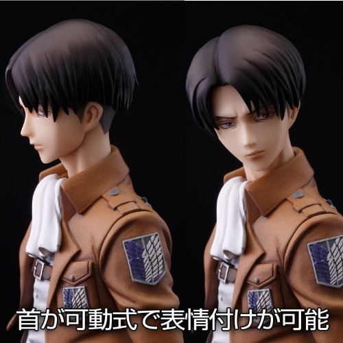 Sen-ti-nel Brave-Act Attack on Titan 1/8scale Levi Action Figure NEW from Japan_9