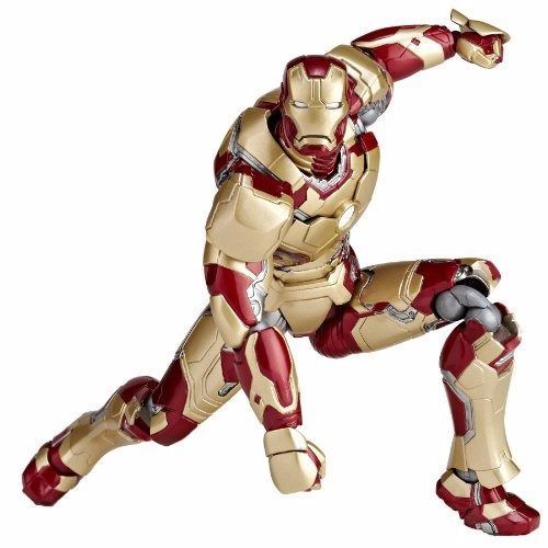 Tokusatsu Revoltech No.049 Iron Man 3 IRON MAN Mark XLII Figure KAIYODO JAPAN_8