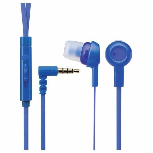 ELECOM EHP-CS3520M BU In-Ear Headset for Smartphones Blue NEW from Japan_1