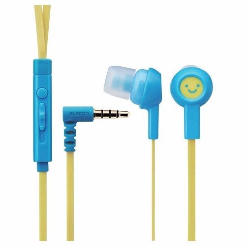 ELECOM EHP-CS3520M F1 In-Ear Headset for Smartphones Smile 1 NEW from Japan_1