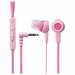 ELECOM EHP-CS3520M PNL In-Ear Headset for Smartphones Light Pink NEW from Japan_1