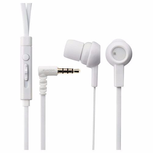 ELECOM EHP-CS3520M WH In-Ear Headset for Smartphones White NEW from Japan_1