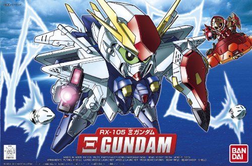 BANDAI SD RX-105 XI GUNDAM Model Kit Gundam Hathaway's Flash NEW from Japan_3