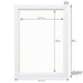 Yanoman Jigsaw Puzzle Transparent type Frame Prism Art White 16060-0102 NEW_2