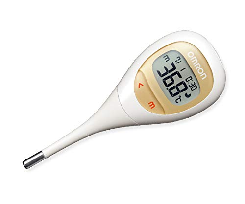 OMRON Digital Thermometer Armpit Tip soft MC-682 Battery Powered White Celsius_1