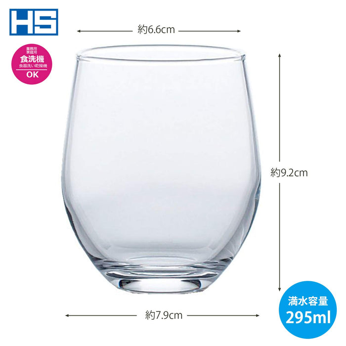 Toyo Sasaki Glass 295ml Spritzer Glass w/ Bookmark B-45101HS-JAN-P 3 pcs NEW_2