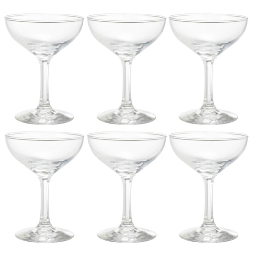 Toyo Sasaki Glass Champagne Glass 125ml 310 Lines Made in Japan 31034 Set of 6_1