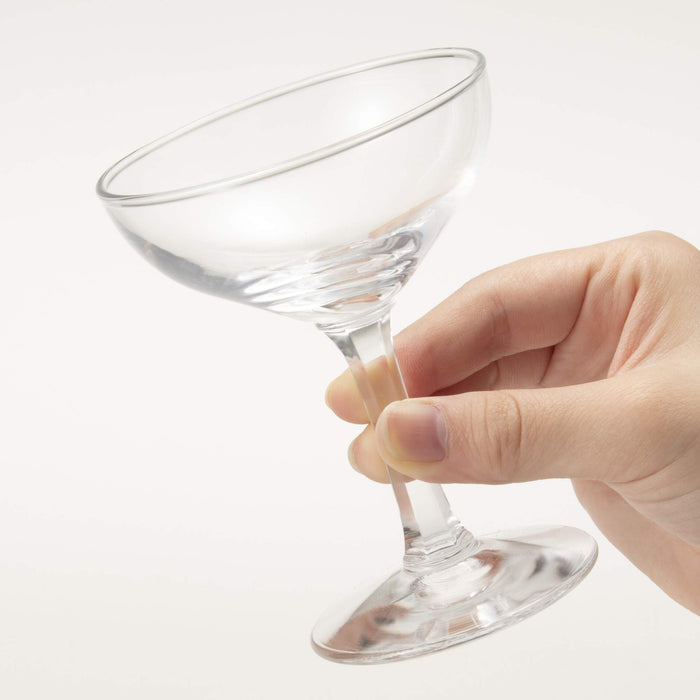 Toyo Sasaki Glass Champagne Glass 125ml 310 Lines Made in Japan 31034 Set of 6_3