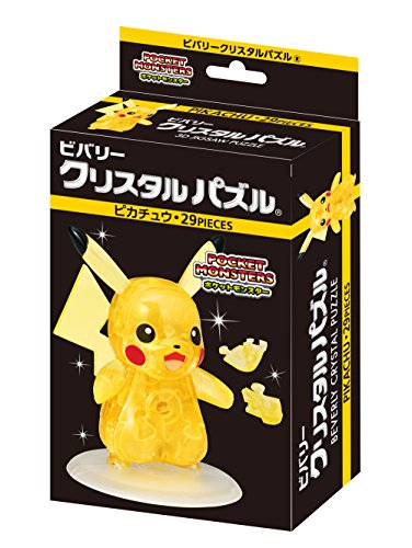 Beverly Pokemon Crystal 3D Jigsaw Puzzle Pokemon Pikachu 29 Pieces NEW_2