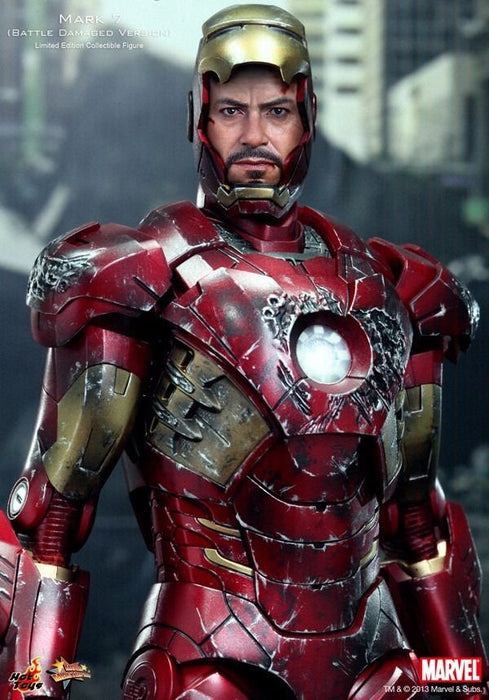 Movie Masterpiece Avengers IRON MAN MARK VII BATTLE DAMAGED 1/6 Figure Hot Toys_7