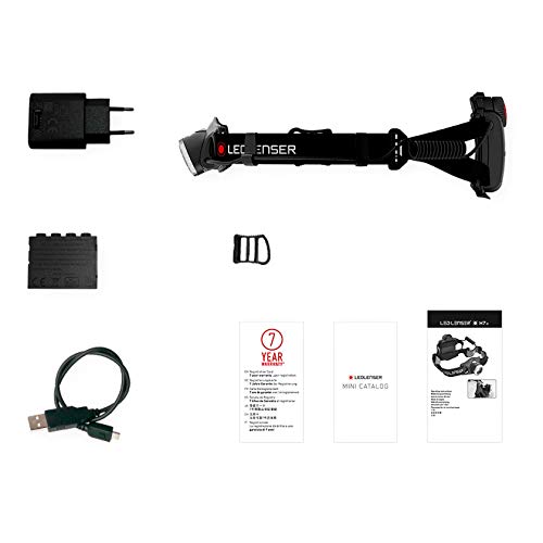 LED LENSER headlight H7R.2 Brightness 300 lumens USB NEW from Japan_3