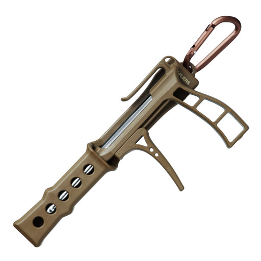 Daiichiseiko Gun Grip Type Pliers + Holster Dark Earth Color Light Game Metal_2