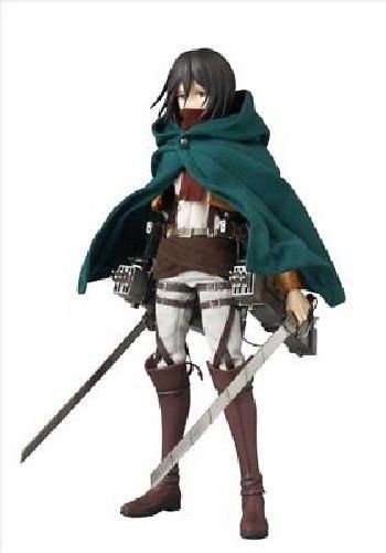 Medicom Toy RAH 648 Attack on Titan Mikasa Ackerman Figure 1/6 Scale from Japan_3