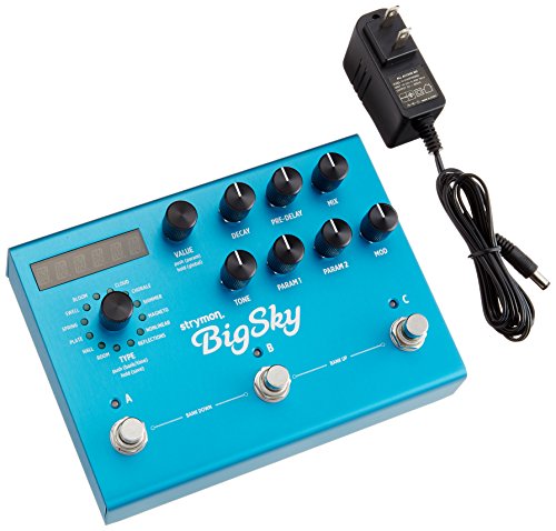 Strymon Bigsky Reverb Machine Blue Professional studio class algorithms 12 types_1