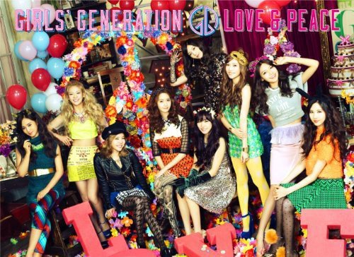 GIRLS' GENERATION LOVE & PEACE CD+DVD First Press Limited Edition UPCH-29160 NEW_1