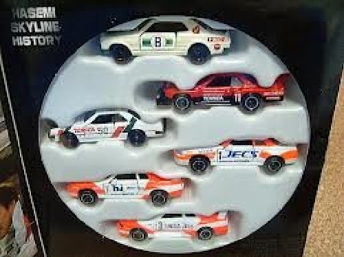 Tomica HASEMI SKYLINE HISTORY 6 units set Takara Tomy NEW from Japan_3