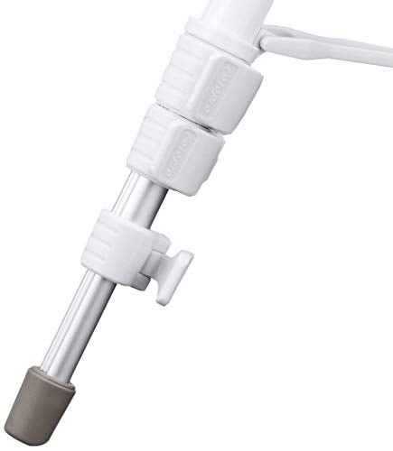 Fotopro Tripod DIGI-204 WH 4 Section Compact 3-way Head Aluminum White 810847_3