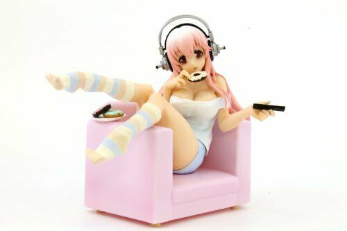 Super Sonico Sonico her life adhesion interview Special figure - snack time ~_1