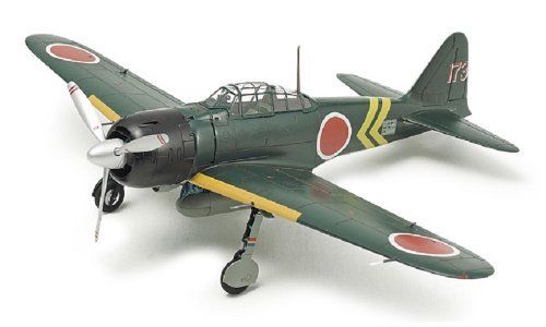 TAMIYA 1/72 Mitsubishi A6M3/A6M3a Zero Fighter Model 22 (ZEKE) Model Kit NEW_1