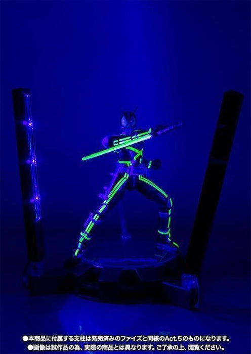 S.H.Figuarts Masked Kamen Rider 555 KAIXA GLOWING STAGE Set Action Figure BANDAI_2