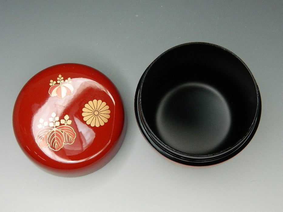 Nakatsume Kodaiji Makie Red-painted Color Makie Resin Teapot Made in Japan NEW_3