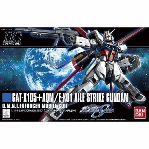 BANDAI HGCE 1/144 GAT-X105 AQM/E-X01 AILE STRIKE GUNDAM Model Kit Gundam SEED_1