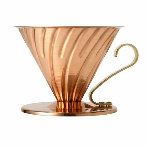 HARIO coffee dripper VDP-02CP V60 Copper drip for 1 to 4 cups genuine NEW_1