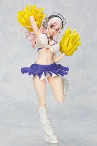 Orchid Seed Super Sonico Cheer Girl ver. 1/6 Scale Figure from Japan_2