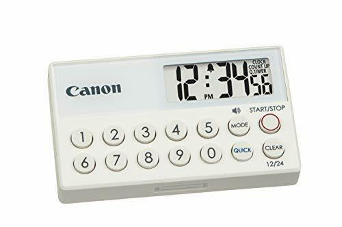 Canon Kitchen Timer CT-40-WH SB White Antibacterial NEW from Japan_1