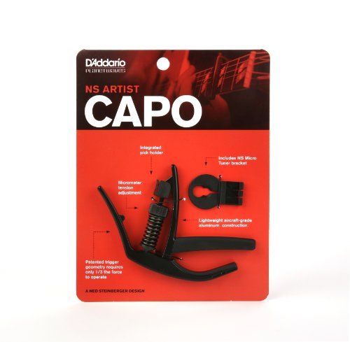 Planet Waves by D'Addario Capo Tasto NS Artist Capo PW-CP-10 NEW_4