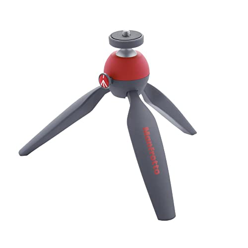 Manfrotto mini tripod PIXI Red MTPIXI-RD for Camera Video shooting grip NEW_1