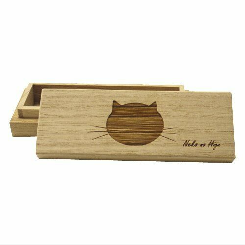 Be Glad cat beard case CAT001 Cat Whiskers Case Wooden box for storing pet hair_3