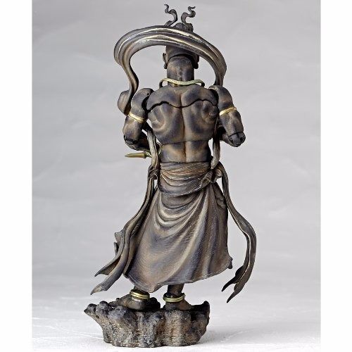 Revoltech TAKEYA  No.017EX KONGO RIKISHI UNGYO Wood Tone Figure KAIYODO NEW_5