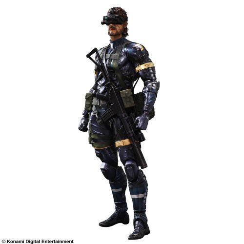 Metal Gear Solid V Ground Zeroes Play Arts Kai Snake Figure NEW from Japan_2