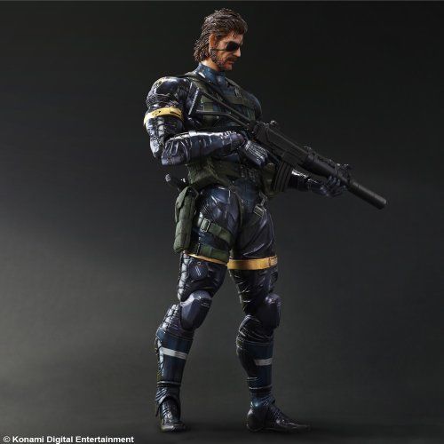 Metal Gear Solid V Ground Zeroes Play Arts Kai Snake Figure NEW from Japan_4