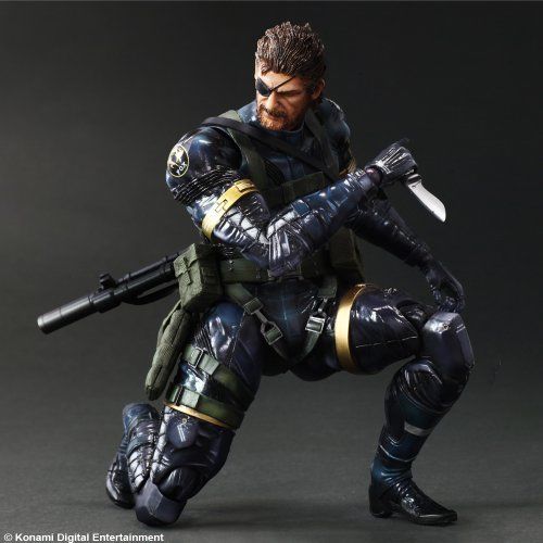 Metal Gear Solid V Ground Zeroes Play Arts Kai Snake Figure NEW from Japan_5