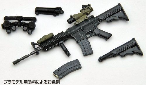 Tomytec 1/12 Little Armory (LA001) M4A1 Plastic Model NEW from Japan_6