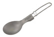 CAPTAIN STAG UH-3002 Titanium FD Spoon Outdoor Goods Made in Japan NEW_1
