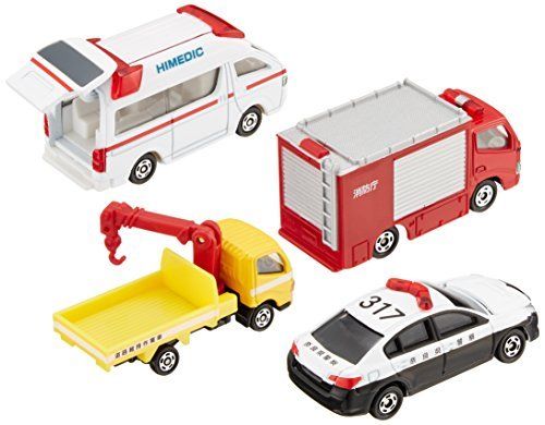 TAKARA TOMY TOMICA EMERGENCY VEHICLE SET 5 NEW from Japan F/S_3