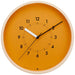 Lemnos Wall Clock SOSO General quartz Clock Natural Wood, Orange AWA13-06OR NEW_1