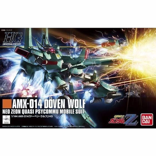 BANDAI HGUC 1/144 AMX-014 DOVEN WOLF Plastic Model Kit Mobile Suit Gundam ZZ_1