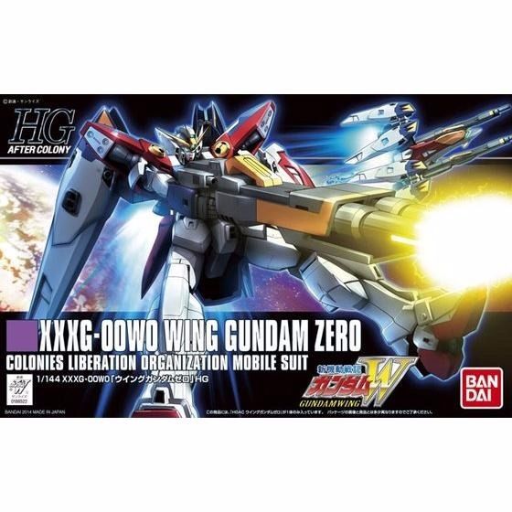 BANDAI HGAC 1/144 XXXG-00W0 WING GUNDAM ZERO Plastic Model Kit Gundam W Japan_1
