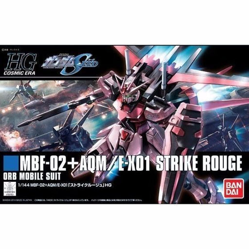 BANDAI HGCE 1/144 MBF-2 AQM/E-X01 STRIKE ROUGE Plastic Model Kit Gundam SEED_1