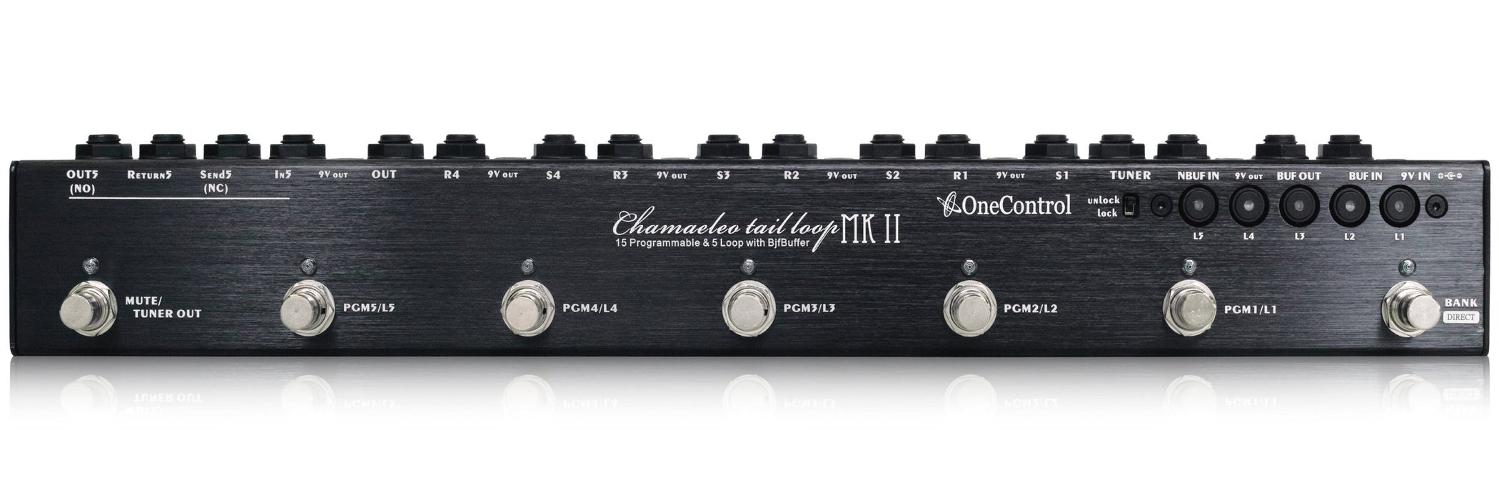 One Control Chamaeleo Tail Loop MK II 5 Programm Switcher Guitar