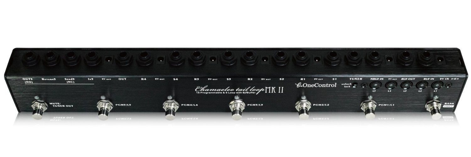 One Control Chamaeleo Tail Loop MK II 5 Programm Switcher Guitar