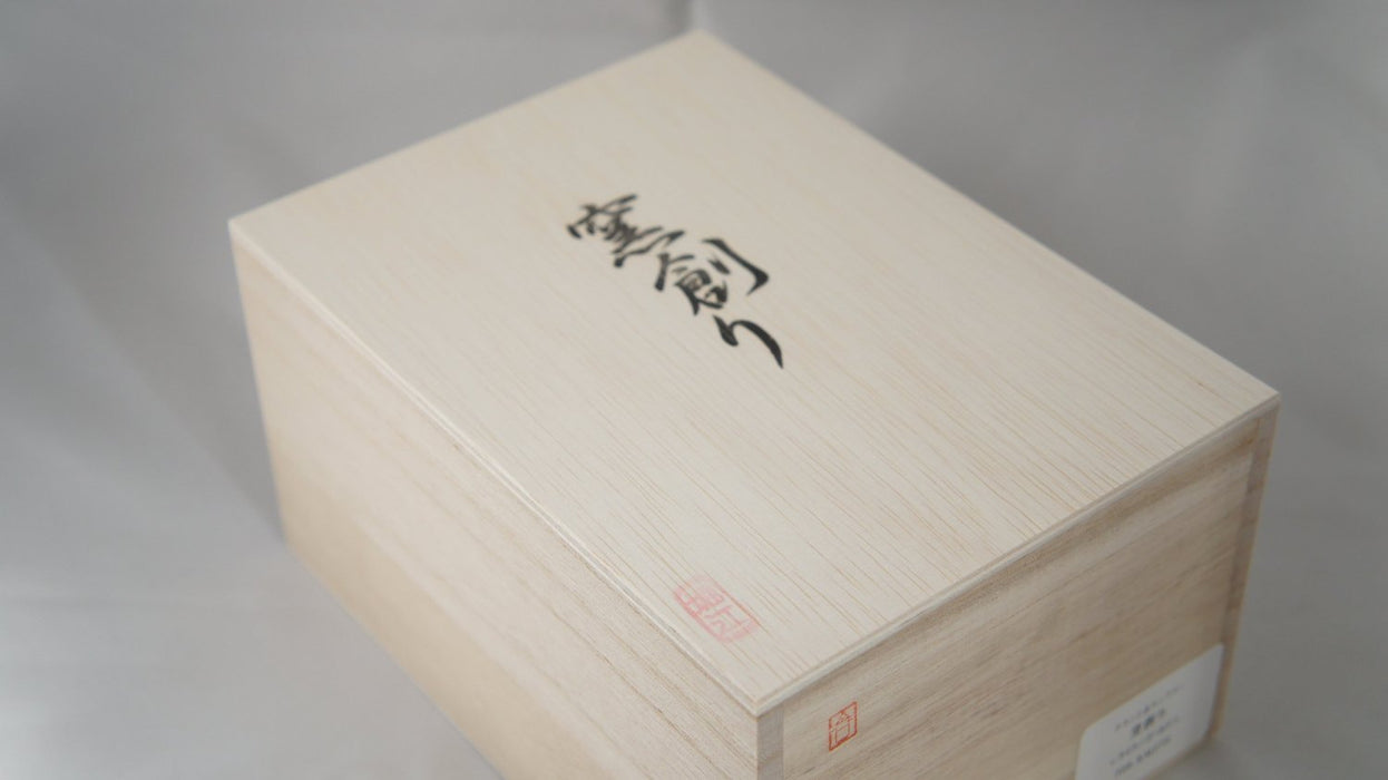 Horie Titanium Double Tumbler Kamazukuri Light 270ml Gold T09KM270 Made in Japan_5