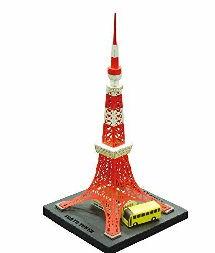 Kawada PN108 Papernano Tokyo Tower Paper craft model NEW from Japan_1