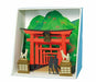 Kawada PN-111 Paper Nano Inari Shrine Building Kit NEW from Japan_1