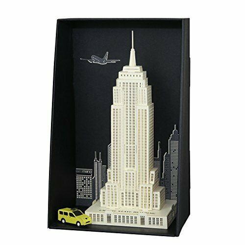 Kawada PN122 Papernano Empire State Building Paper craft model NEW from Japan_1